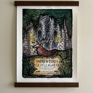 Andrew Bird painting/poster